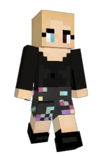 Spacejammin Minecraft avatar full body