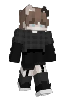 SpaceyJax Minecraft avatar full body