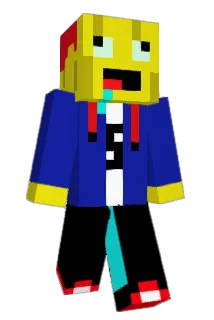 Spagueton Minecraft avatar full body