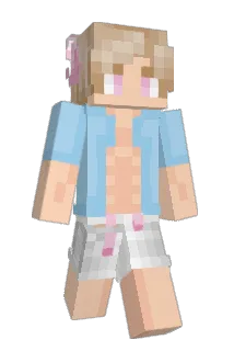 SpamTheWolfPup23 Minecraft avatar full body