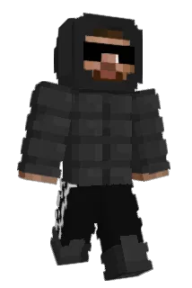 Sparged Minecraft avatar full body