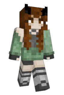 Sparkkat Minecraft avatar full body