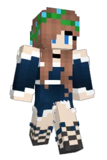 Sparklesea Minecraft avatar full body