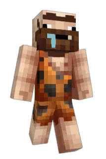 SparkySywer Minecraft avatar full body