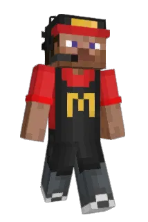 Spatenflosse Minecraft avatar full body