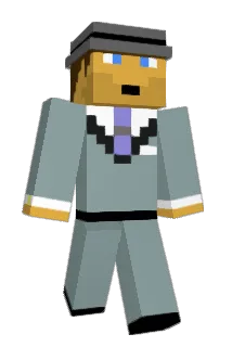 Spazzywulf Minecraft avatar full body
