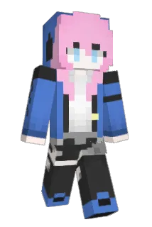 Speacil Minecraft avatar full body
