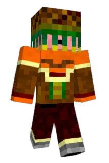 Spearmaster Minecraft avatar full body