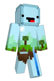 Special_unique Minecraft avatar full body