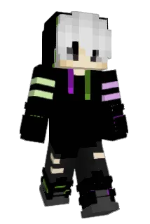 SpectreBonk Minecraft avatar full body