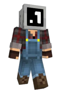 Spedable Minecraft avatar full body