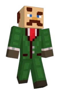 Spettre Minecraft avatar full body