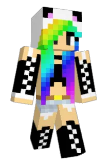 Spiced_panda Minecraft avatar full body