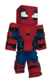 Spider_man Minecraft avatar full body