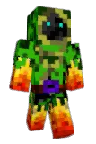 Spidercraftman Minecraft avatar full body