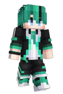 SpikyPunk Minecraft avatar full body