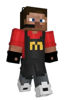 Spilko Minecraft avatar full body