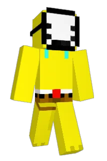 SplorgBob Minecraft avatar full body
