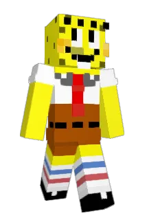 Spongepete Minecraft avatar full body