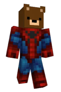 SpooderBear Minecraft avatar full body
