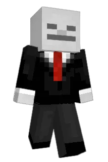 SpookedSkeletal Minecraft avatar full body