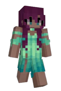 SpookiPeach Minecraft avatar full body