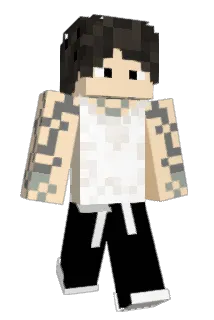 SpottieDawg Minecraft avatar full body