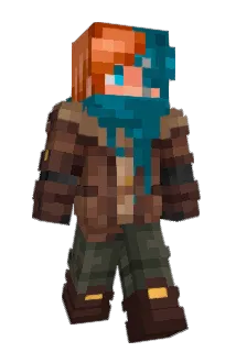 Squ1dov Minecraft avatar full body