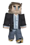 Squakky Minecraft avatar full body