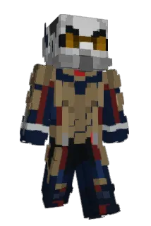 Squaliban Minecraft avatar full body