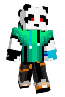 SquarePandaRN Minecraft avatar full body