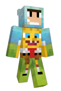 Squaree Minecraft avatar full body