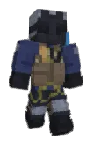 SqueakiestDoor Minecraft avatar full body