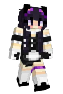 Squekky Minecraft avatar full body