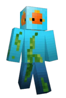 Squiblio Minecraft avatar full body
