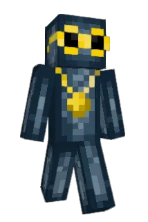 SquidFive Minecraft avatar full body