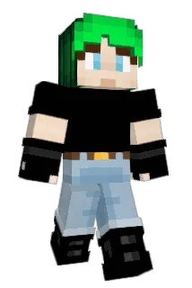 SquidZombie Minecraft avatar full body