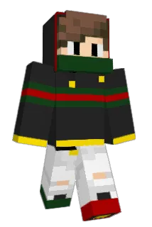 SquiddySac Minecraft avatar full body