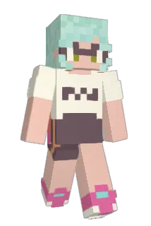 Squidikaz Minecraft avatar full body