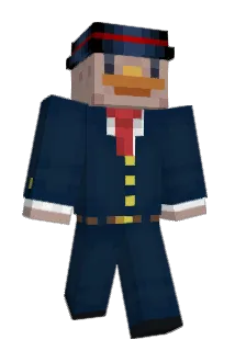 Squidmancer Minecraft avatar full body