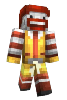 SquillFish Minecraft avatar full body