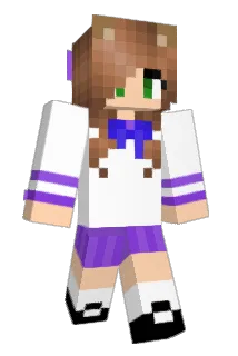 SquirrelPAW Minecraft avatar full body
