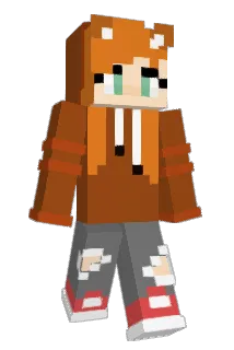 Squirrelgril Minecraft avatar full body