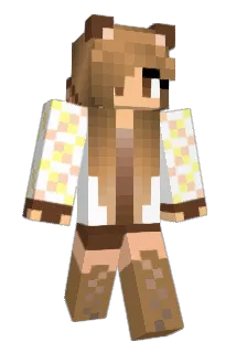 SquirrelyKat Minecraft avatar full body