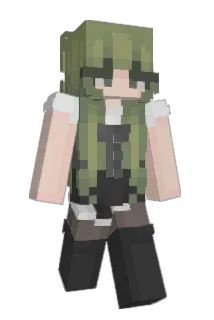Squishyed Minecraft avatar full body
