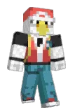 Squwaa Minecraft avatar full body