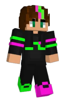SqwaveMusic Minecraft avatar full body