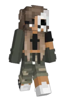 SrtaMary Minecraft avatar full body