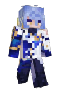 StSiren Minecraft avatar full body