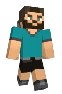 StandaA Minecraft avatar full body